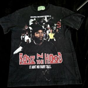 Black 'Boyz N The Hood' Graphic T-Shirt